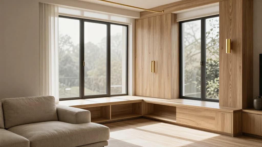 Aménagement intérieur: tirer parti d'une grande fenêtre