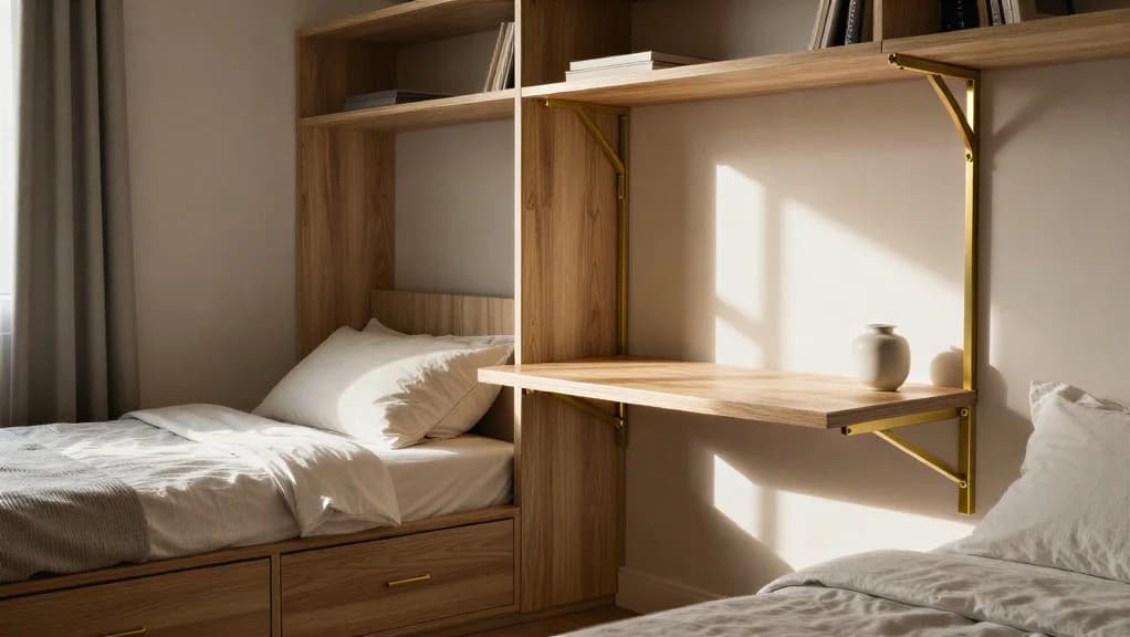 Rangements optimaux pour studio étudiant