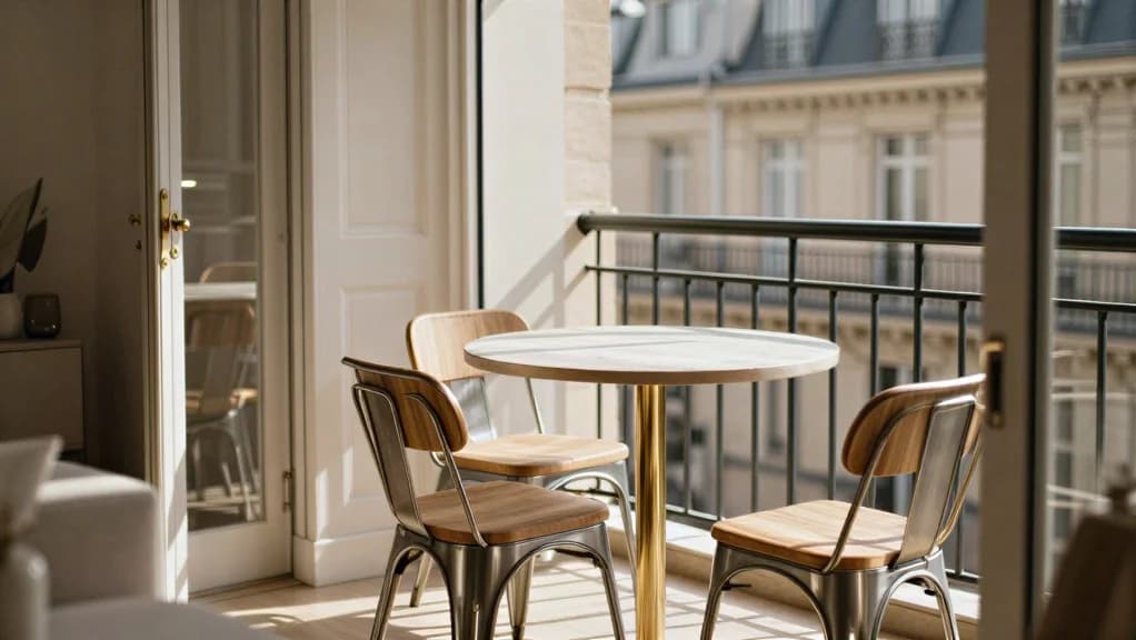 Aménager un Petit Balcon : Mobilier Optimisé