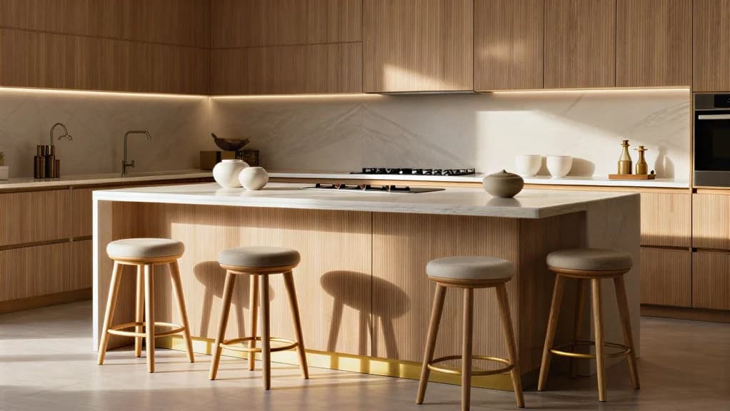 Hauteur Bar et Îlot Central : Guide Ergonomie Ultime