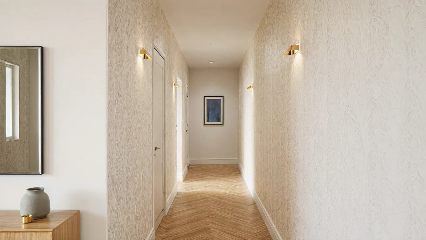Papier peint pour couloir : 8 idées déco pour transformer un simple passage en pièce maîtresse