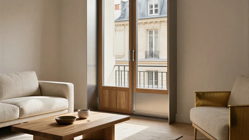 Fenêtre mixte alu/bois: l'alliance parfaite